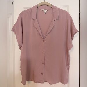 Women’s Short Sleeve Woven Top